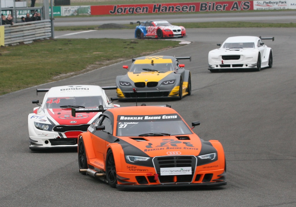Danish Supertourisme Turbo har dansk premiereløb på Padborg Park.
(Foto: Motorsporten.dk)